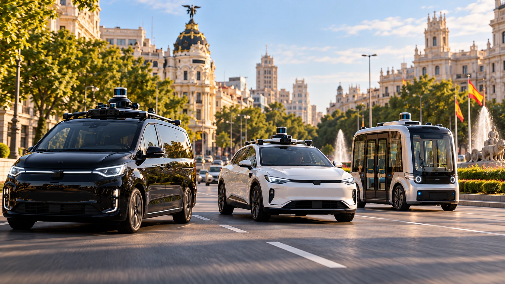 La revolución del transporte sin conductor llega a España